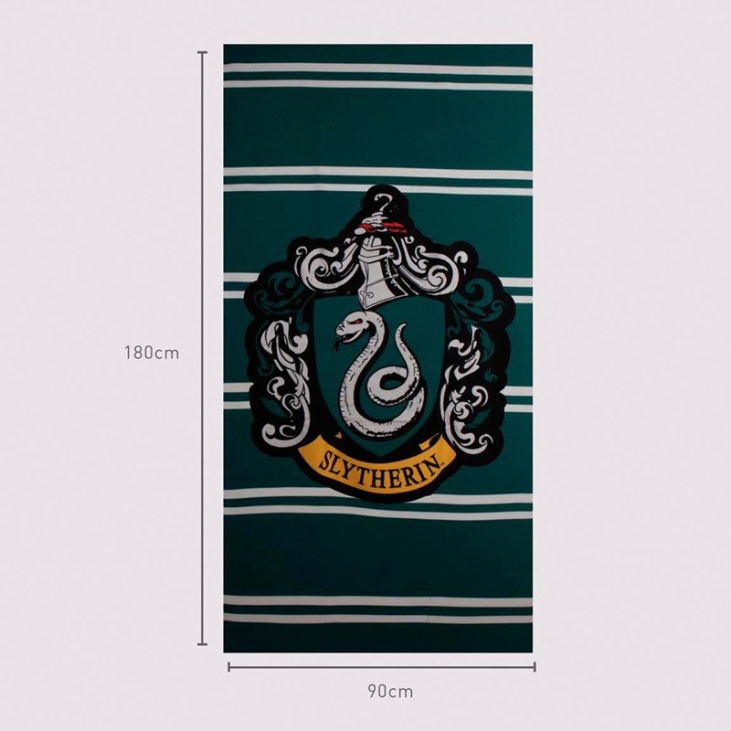 SERVIETTE DE PLAGE SERPENTARD - HARRY POTTER