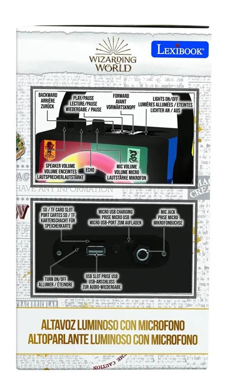 LEXIBOOK - HARRY POTTER - ENCEINTE SANS FIL