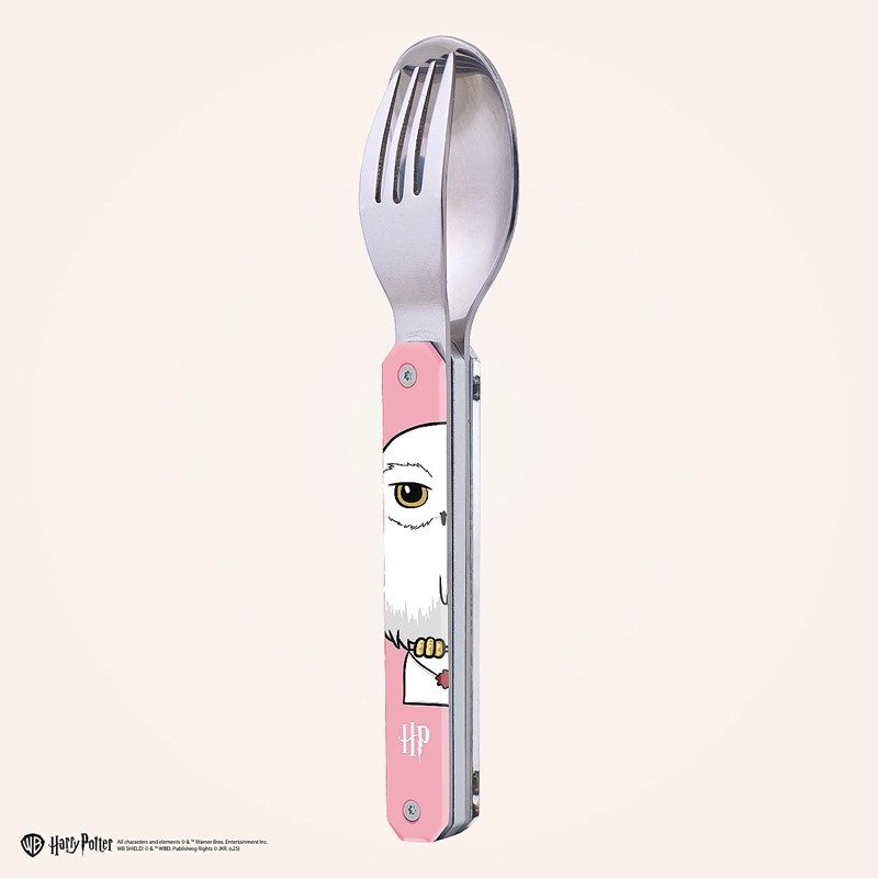 Set de couverts Chibi Hedwige - Harry Potter