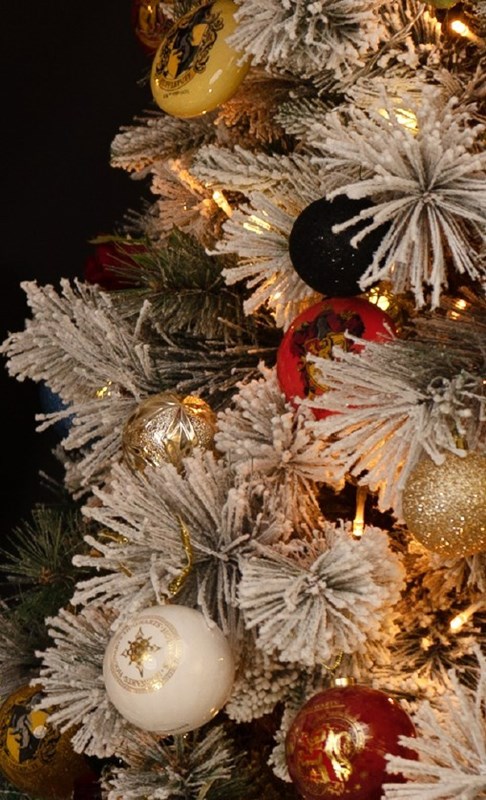 Lot de 6 boules de Noël Harry Potter - Yule Houses