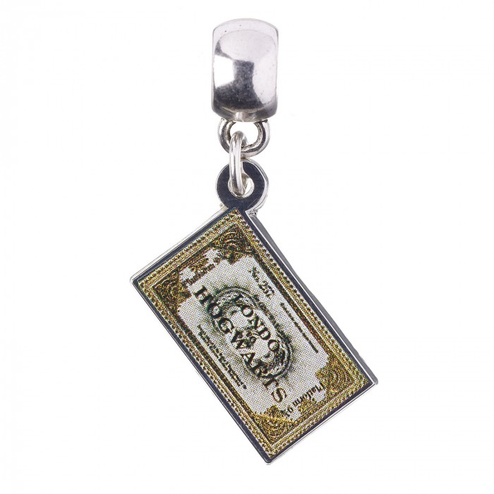 Slider charm pendentif Ticket Poudlard Express - Harry Potter