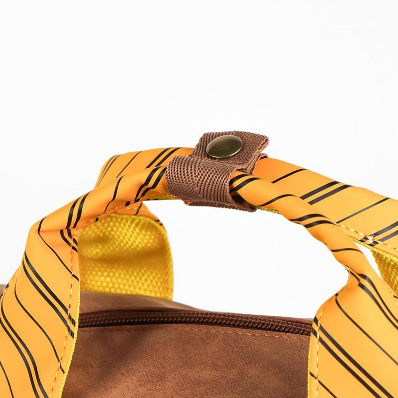 SAC A DOS CUIR BRUN CASUAL POUFSOUFFLE - POUFSOUFFLE