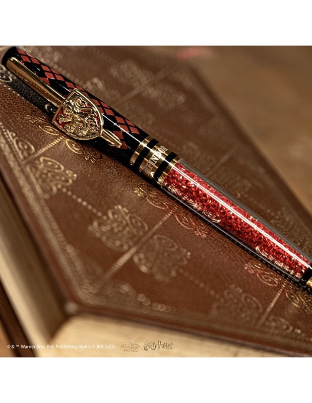 Stylo Gryffondor en verre Arribas - Harry Potter