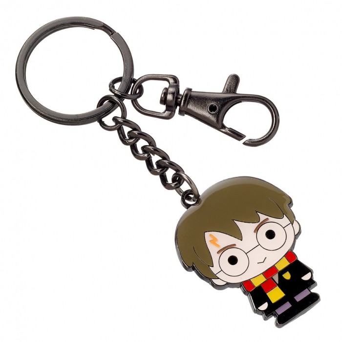 Porte-clés Harry Potter personnage chibi métallique