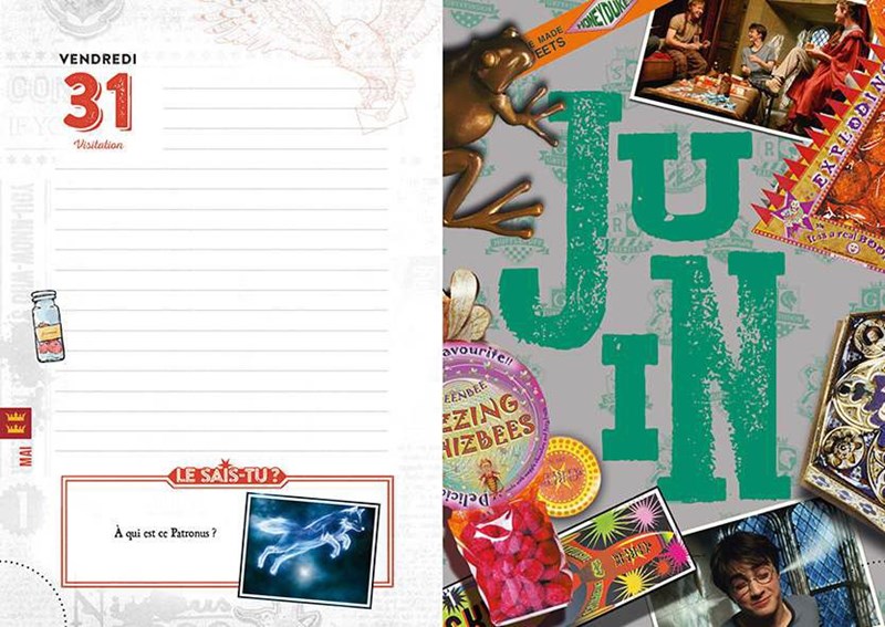 Agenda Harry Potter 2023-2024