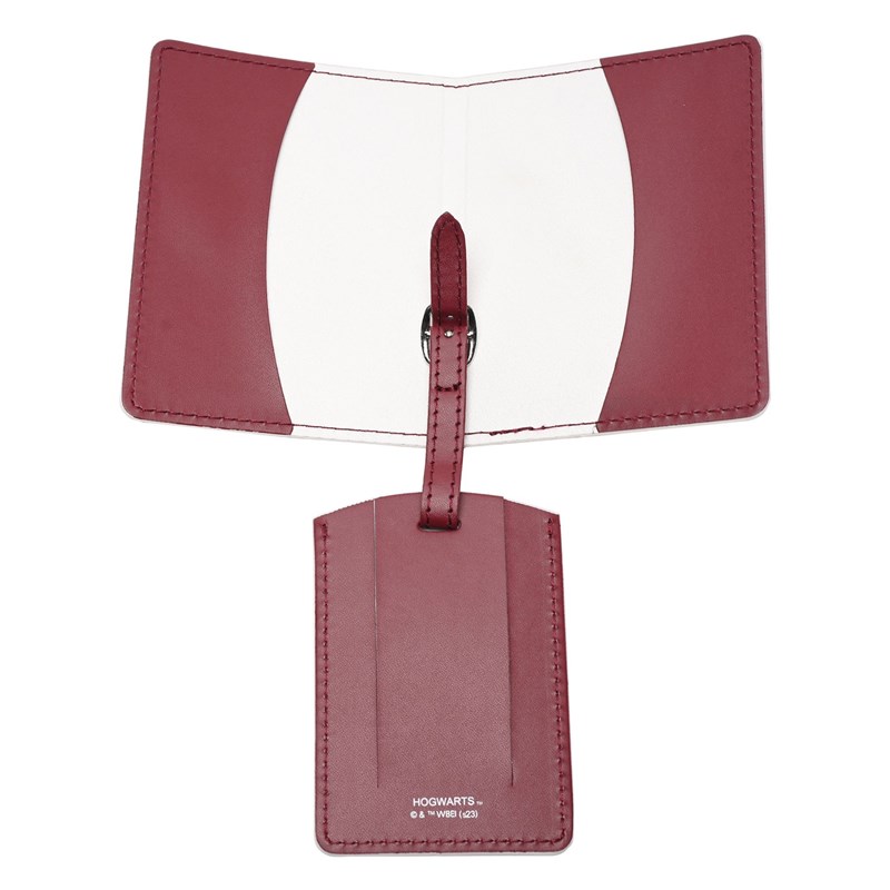 Porte-passeport et étiquette bagage Gryffondor - Harry Potter