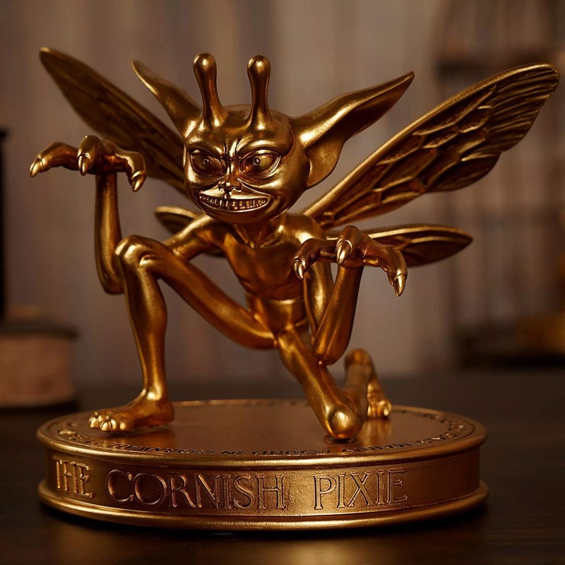 Figurine dorée Lutin de Cornouaille - Harry Potter