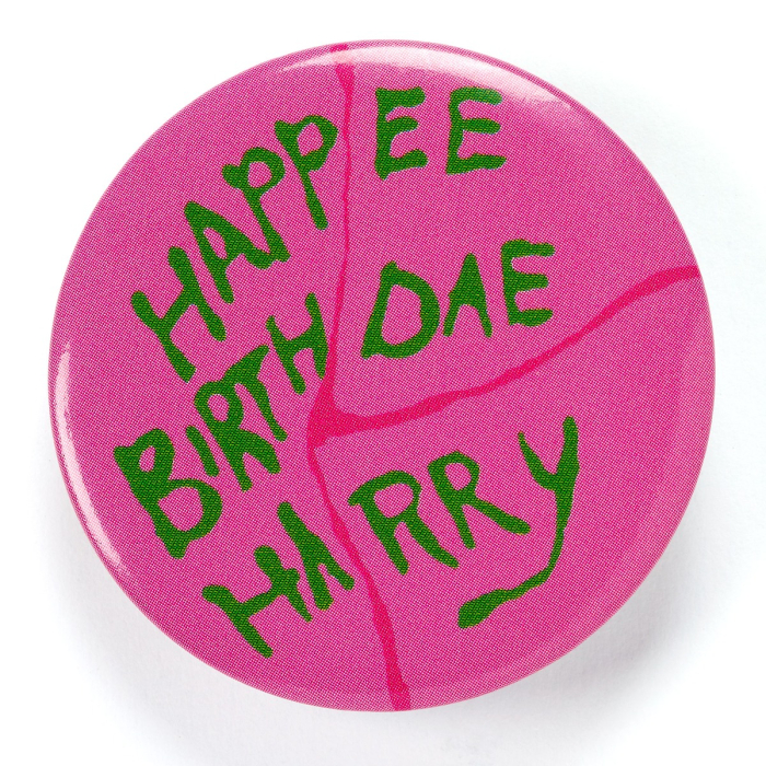 Carte de voeux Dobby + badge Happee Birthdae Harry Potter