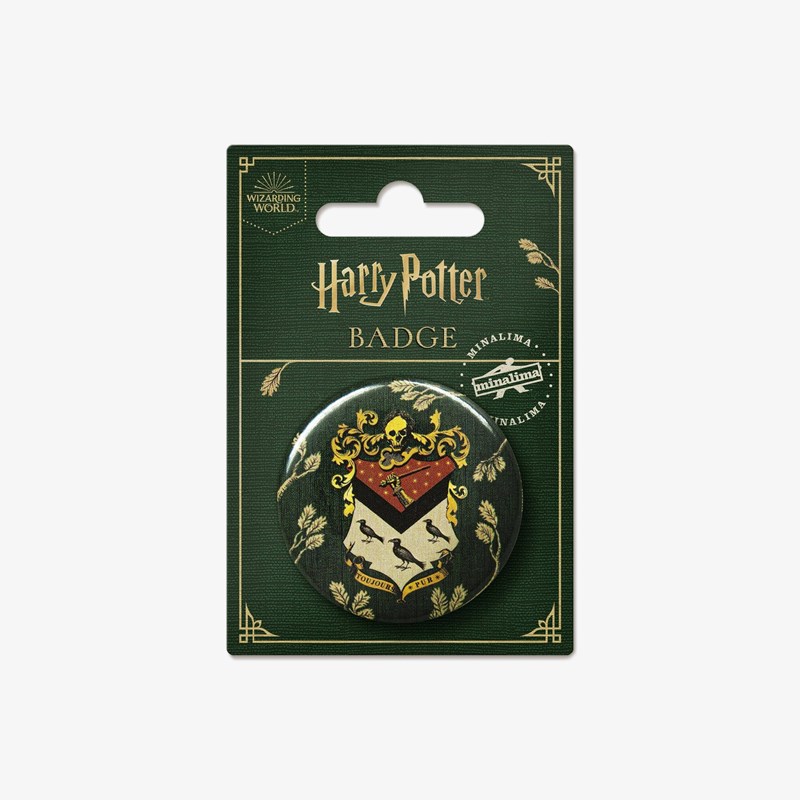 Badge tapisserie famille Black Harry Potter - Blason de la famile
