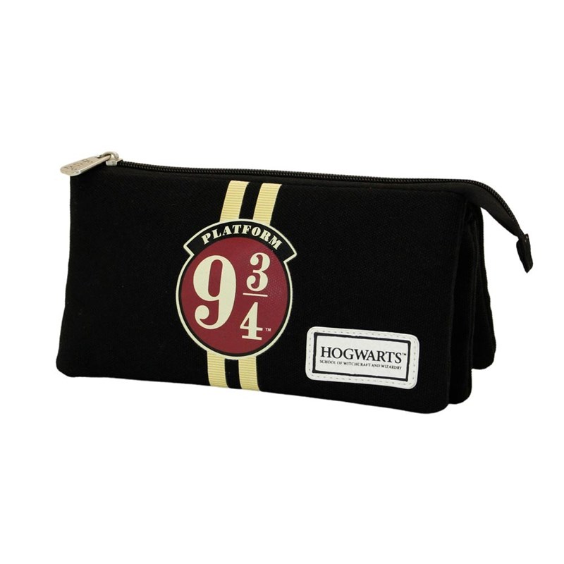 Trousse plumier triple Platform 9 3/4 - Harry Potter