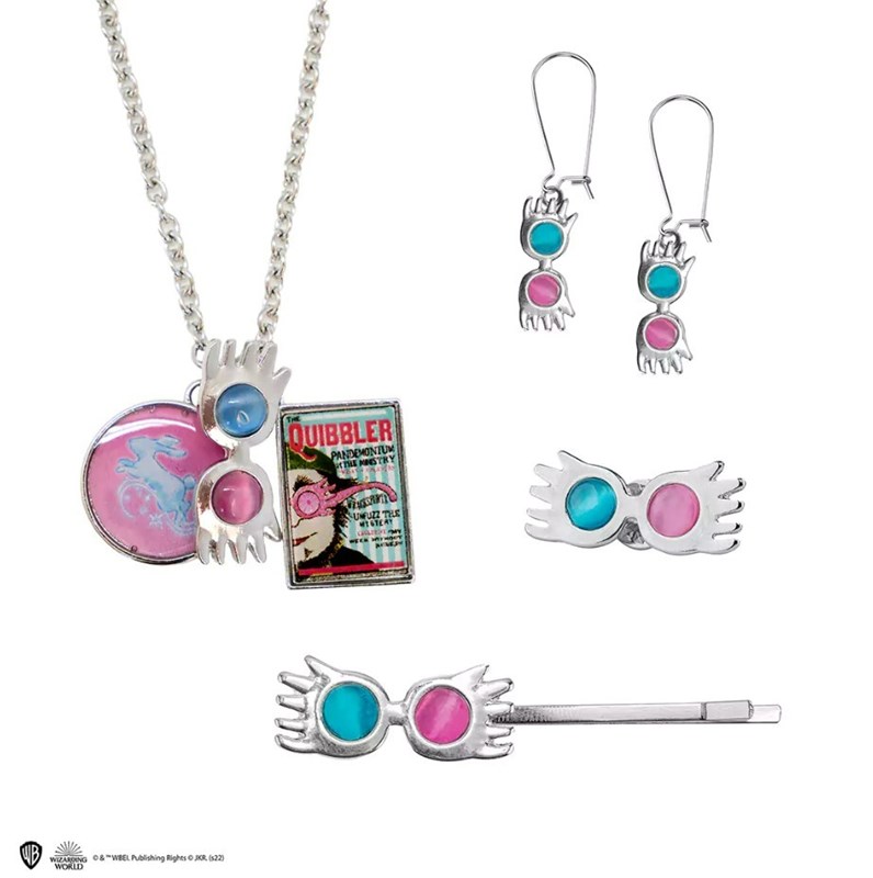 Set 4 bijoux Luna Lovegood - Harry Potter