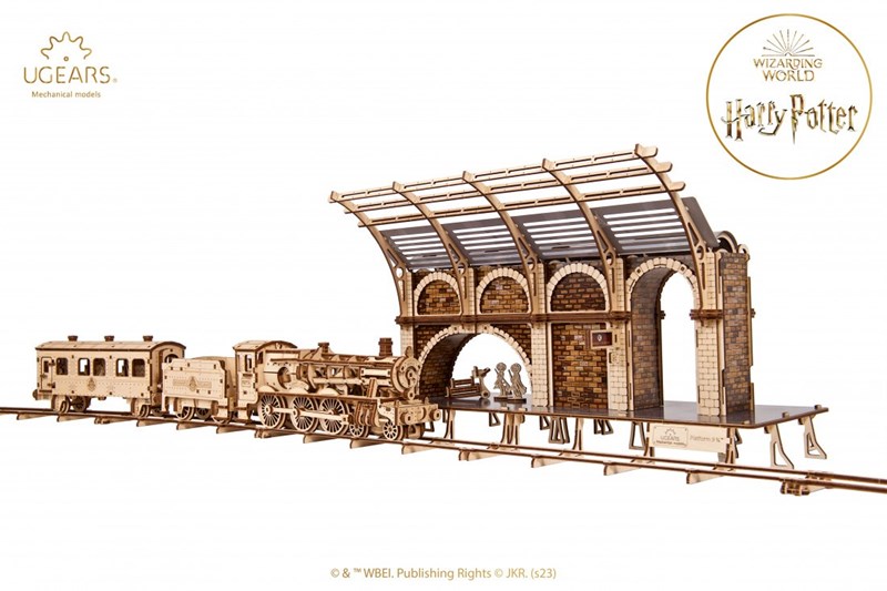 Kit assemblage bois Voie 9 3/4 - Harry Potter