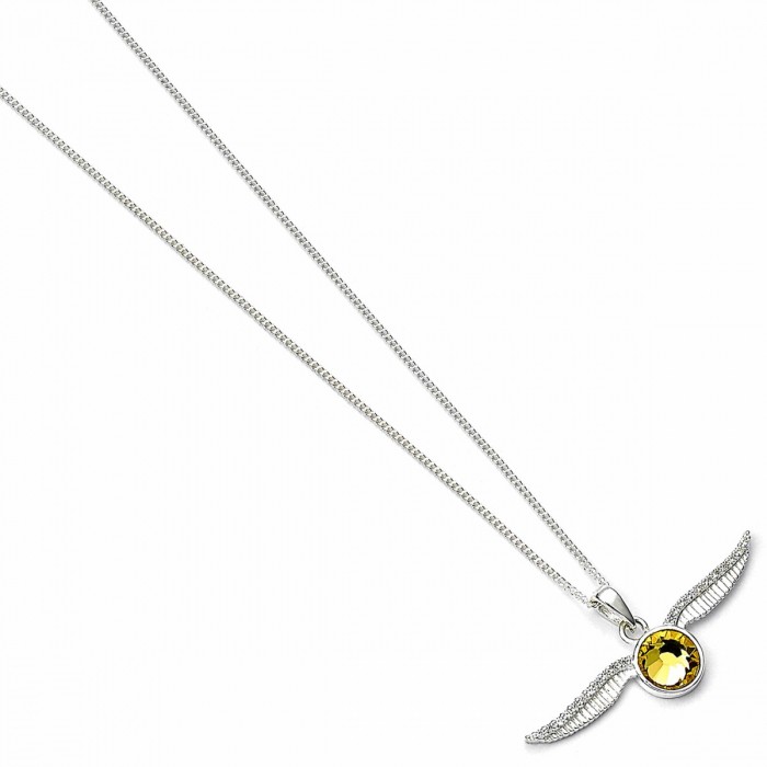 Collier vif d'or avec cristaux - Harry Potter