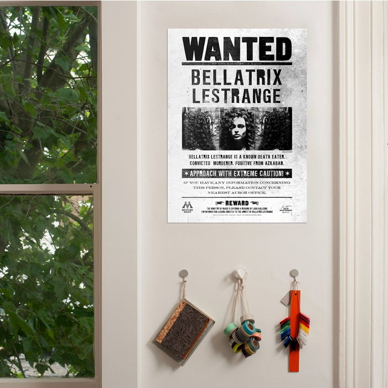 Poster Wanted Bellatrix - MinaLima