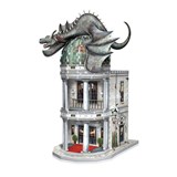 banque gringotts dragon harry potter puzzle 3d