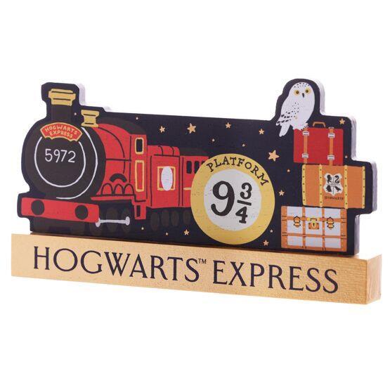 Plaque décorative en bois Poudlard Express - Harry Potter