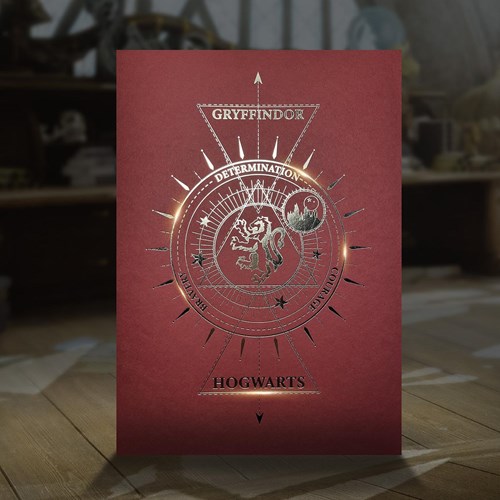 Artprint Gryffondor dorure à chaud - Harry Potter