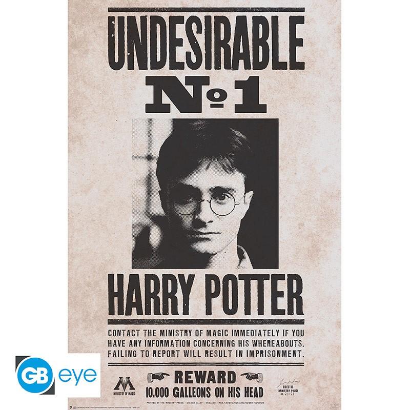 POSTER INDESIRABLE N1 HARRY POTTER
