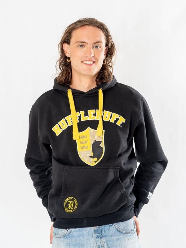 SWEATER HARRY POTTER A CAPUCHE DELUXE - POUFSOUFFLE