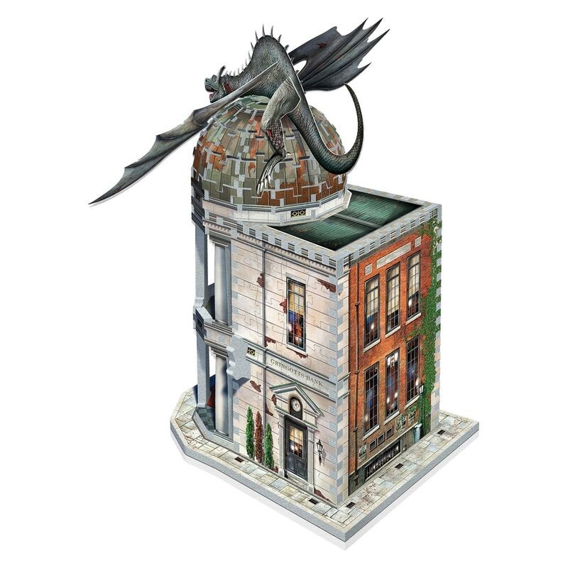 Puzzle 3D Banque Gringotts Dragon - Harry Potter
