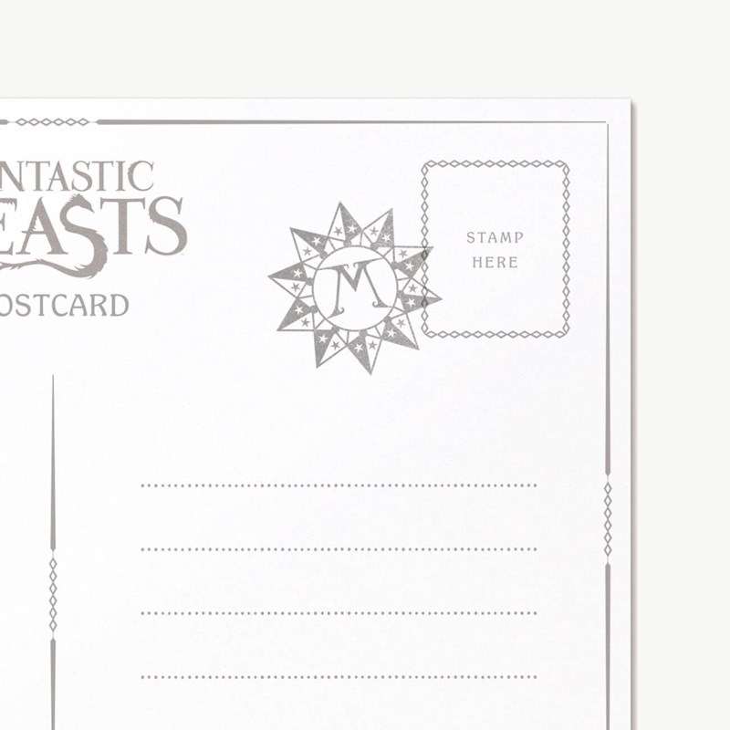 Carte postale "Vote Vicencia Santos" - Les Animaux Fantastiques