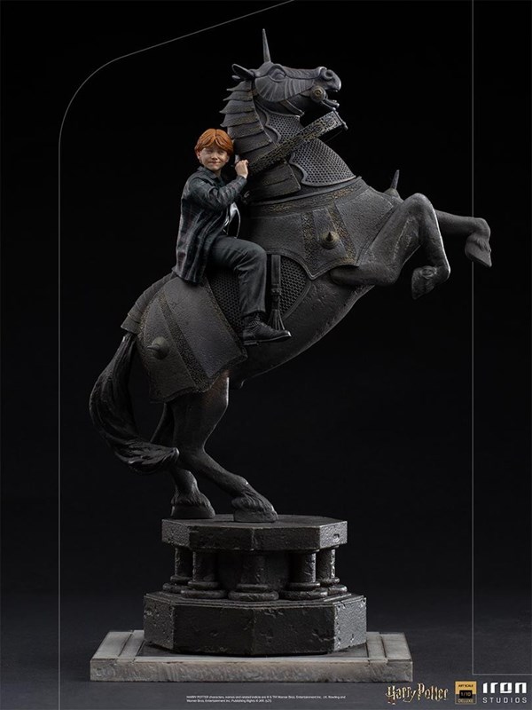 Statuette Deluxe Art Scale 1/10 Ron Weasley at the Wizard Chess