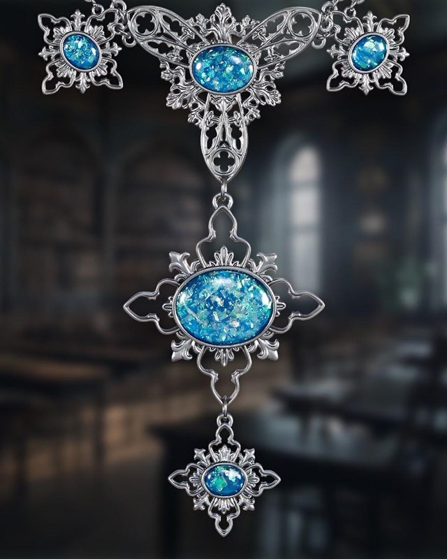 Réplique collier d'opale maudit - Harry Potter