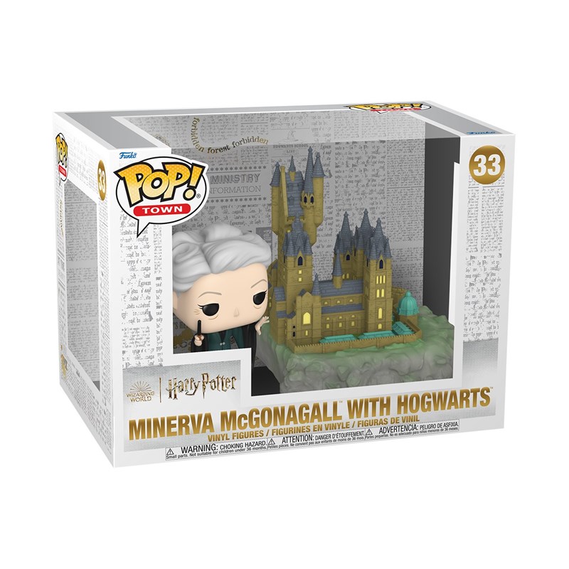 Funko Pop! Town: The Chamber of Secrets 20th Anniversary - Minerva McGonagall with Hogwarts