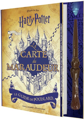 Livre La Carte du Maraudeur - Le Guide Magique