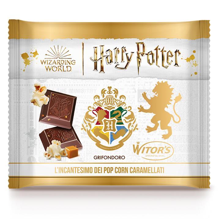 Tablette chocolat au lait au pop-corn - Harry Potter