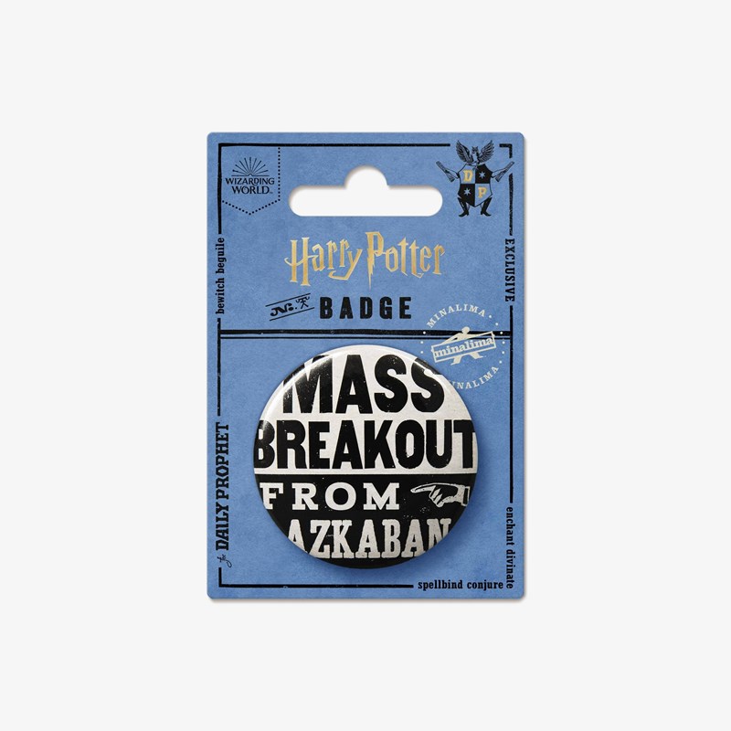 Badge Gazette du Sorcier Harry Potter - Azkaban