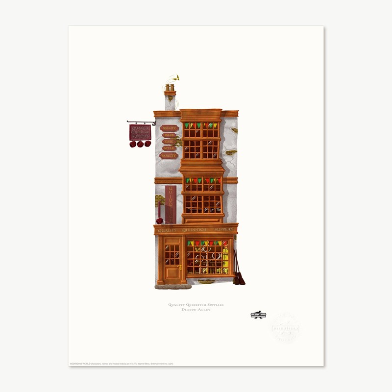 Art print boutique Accessoires de Quidditch MinaLima - Harry Potter