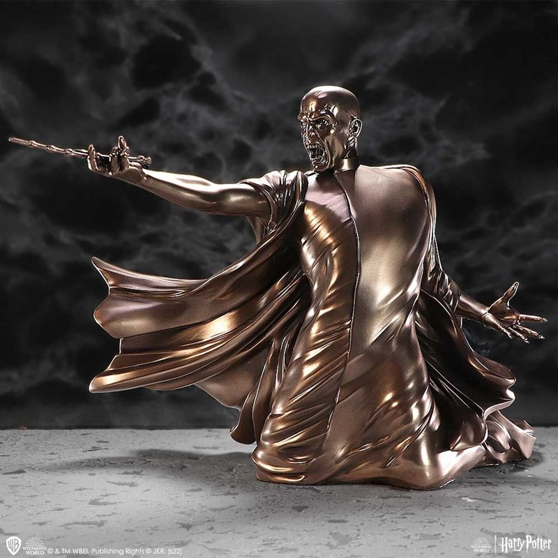 Buste Lord Voldemort effet bronze - Harry Potter