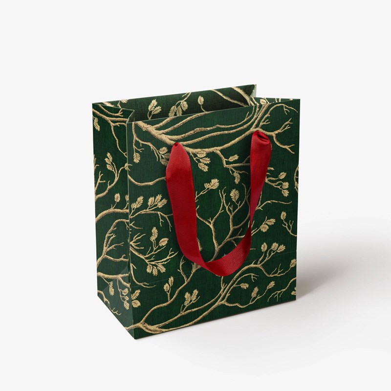 Sac cadeau MEDIUM tapisserie Black MinaLima - Harry Potter