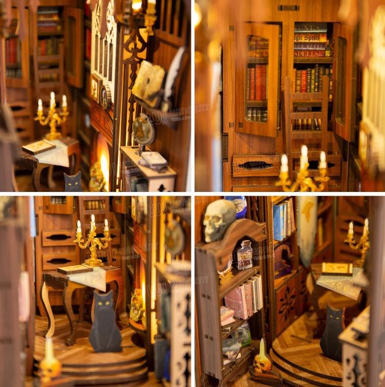 Book Nook Magic Library