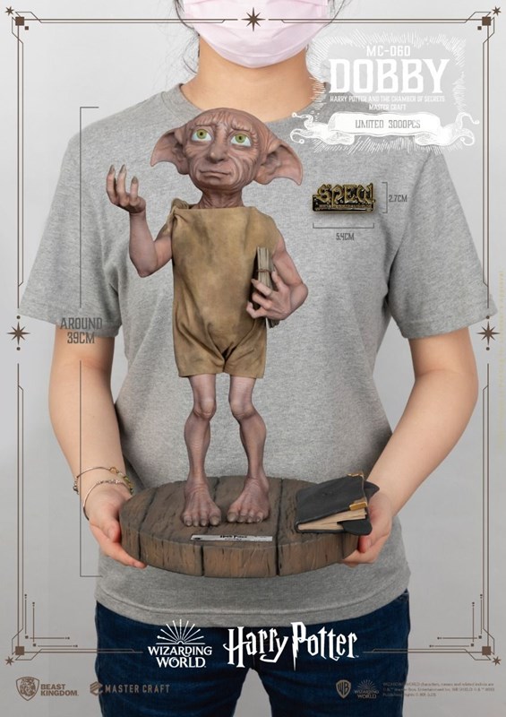 Statuette Dobby Master Craft 39 cm 3000 ex. - Harry Potter