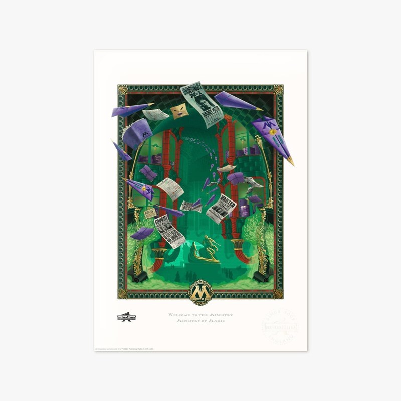 Art print Ministère de la Magie MinaLima - Harry Potter
