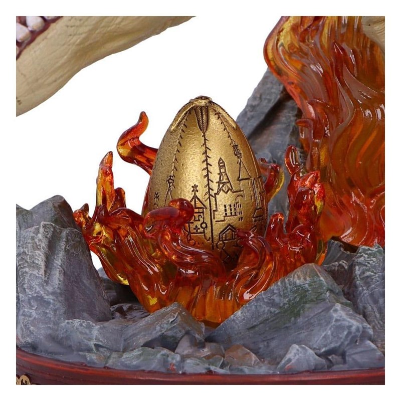 Buste dragon magyar à pointes œuf d'or Harry Potter