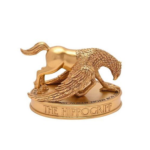 Figurine dorée Buck l'Hippogriffe - Harry Potter