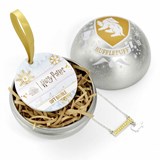 boule noel collier poufsouffle bijou harry potter1 (1)