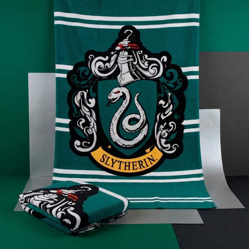 SERVIETTE DE PLAGE SERPENTARD - HARRY POTTER