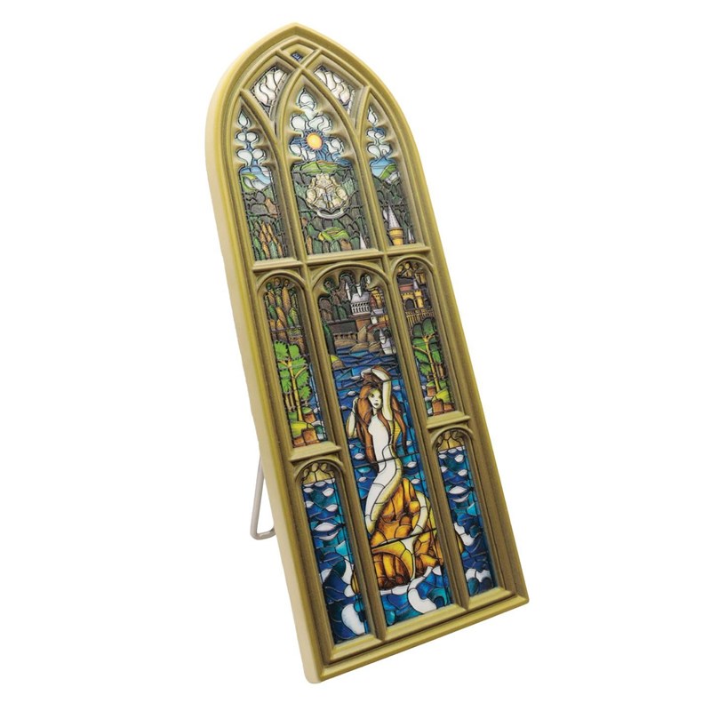 PLAQUE VITRAIL SIRENE EN RESINE - Harry Potter