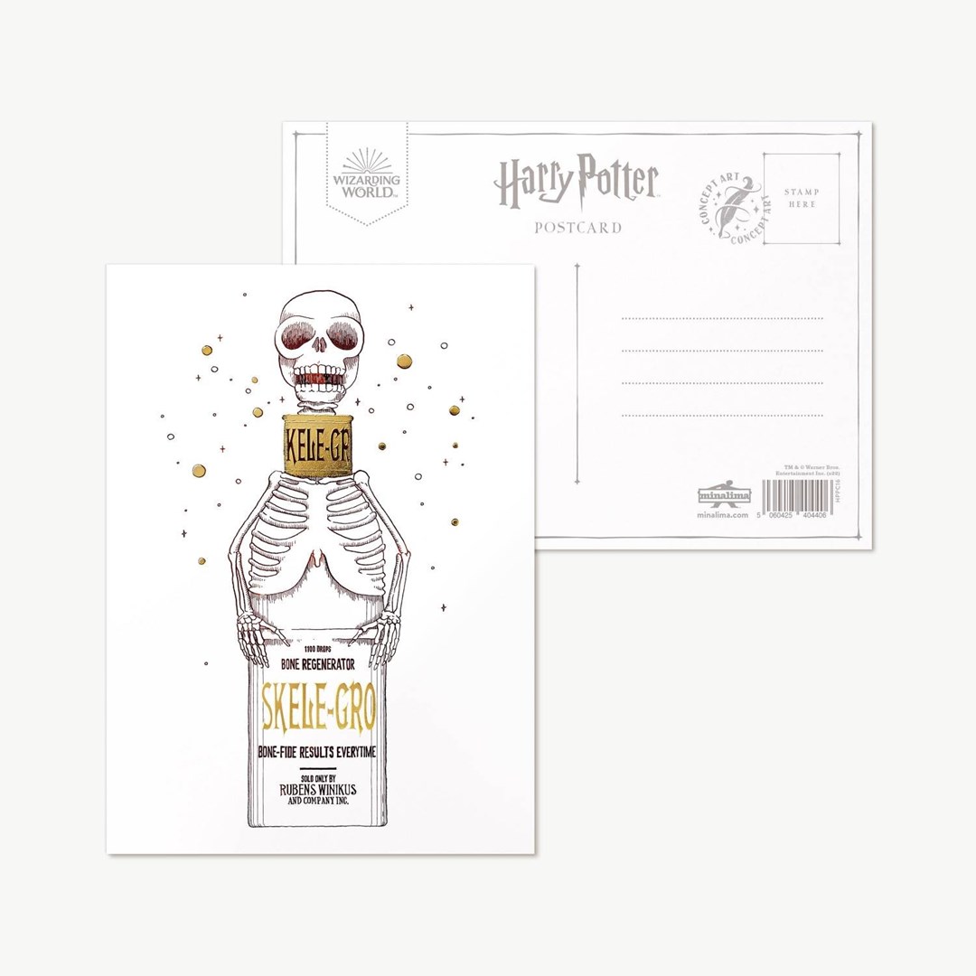 carte postale minalima skele gro poussos harry potter1