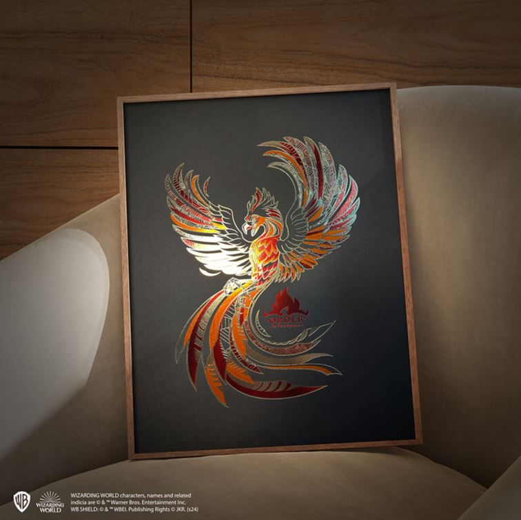 Artprint Fumseck dorure à chaud - Harry Potter