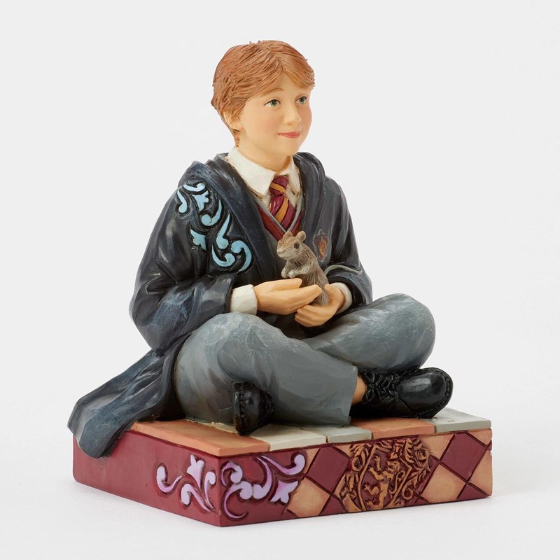 Figurine Ron Weasley et Croutard par Jim Shore - Harry Potter