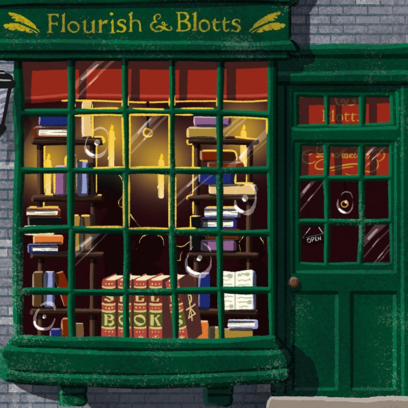 Art print boutique Fleury & Bott MinaLima - Harry Potter