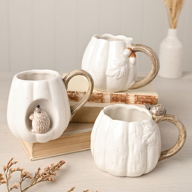 Mug Citrouille & Hérisson – Country Living®