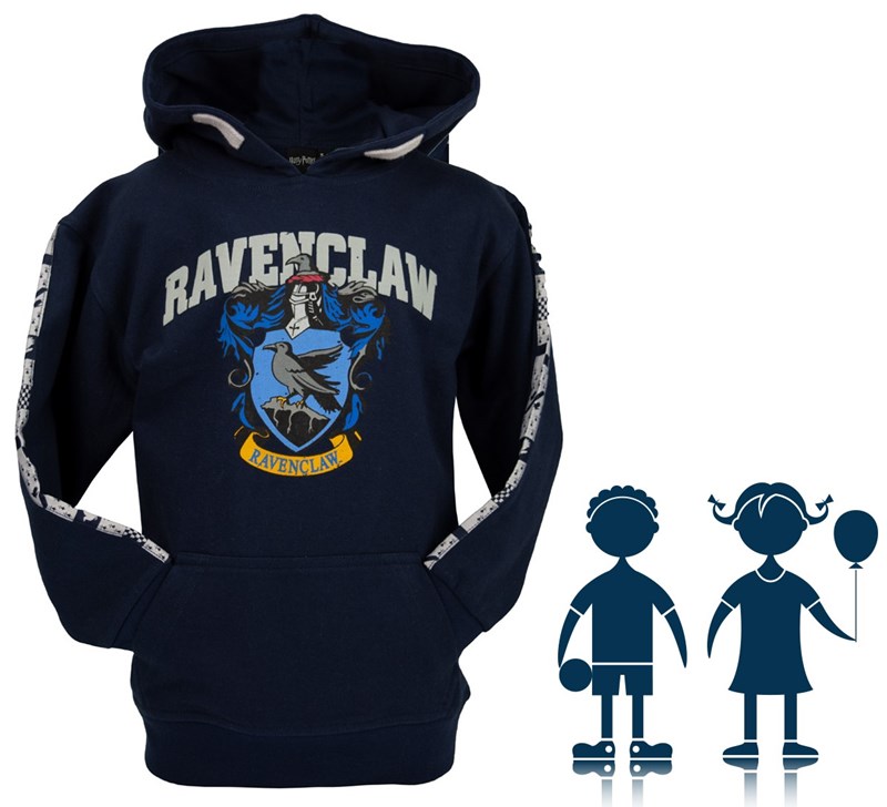 Sweat ENFANT à capuche Ravenclaw (Serdaigle)