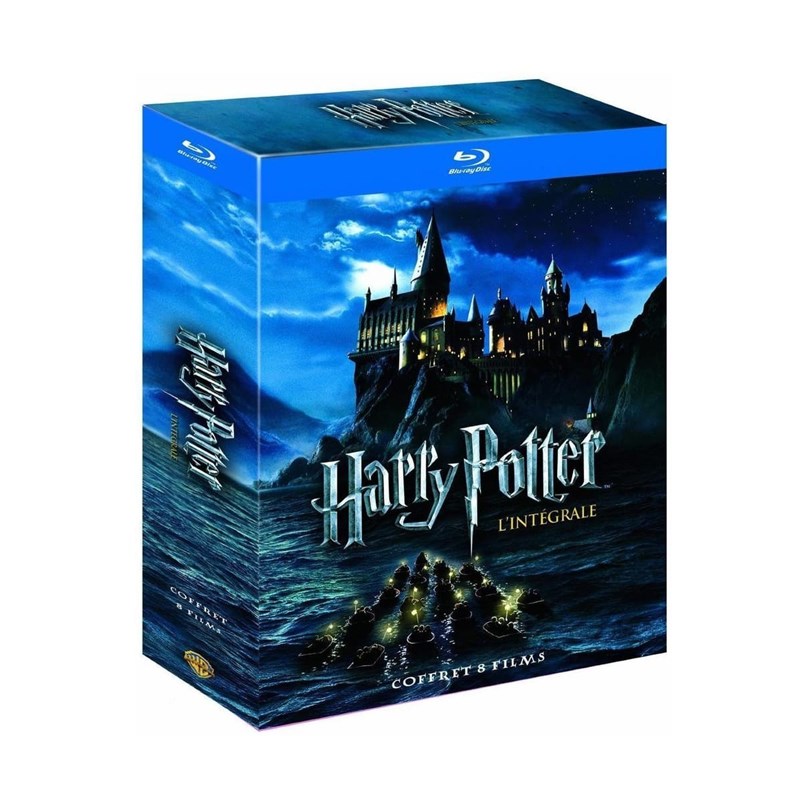 Coffret BLU-RAY l'intégrale 8 films Harry Potter