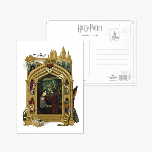 Carte postale Harry Potter par MinaLima - 'We've all got both light and dark inside us'